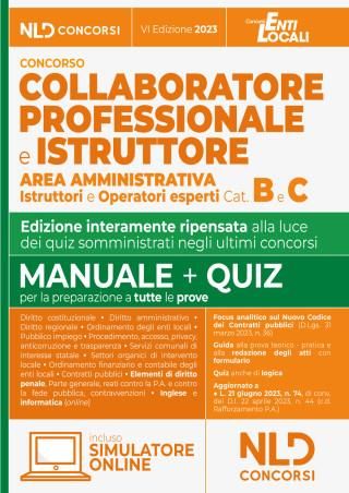 Collaboratore E Istruttore Dell'area Amministrativa Cat. B E C Negli ...