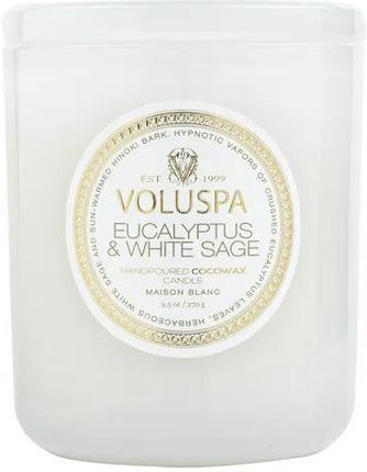 Voluspa Maison Blanc Eucalyptus & White Sage Classic Candle Świeca