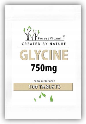 Forest Vitamin Glicyna 750Mg Glycine 100 Tabl