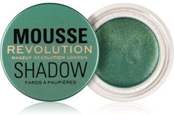 Makeup Revolution Mousse Cienie Do Powiek W Kremie Odcień Emerald Green 4 G