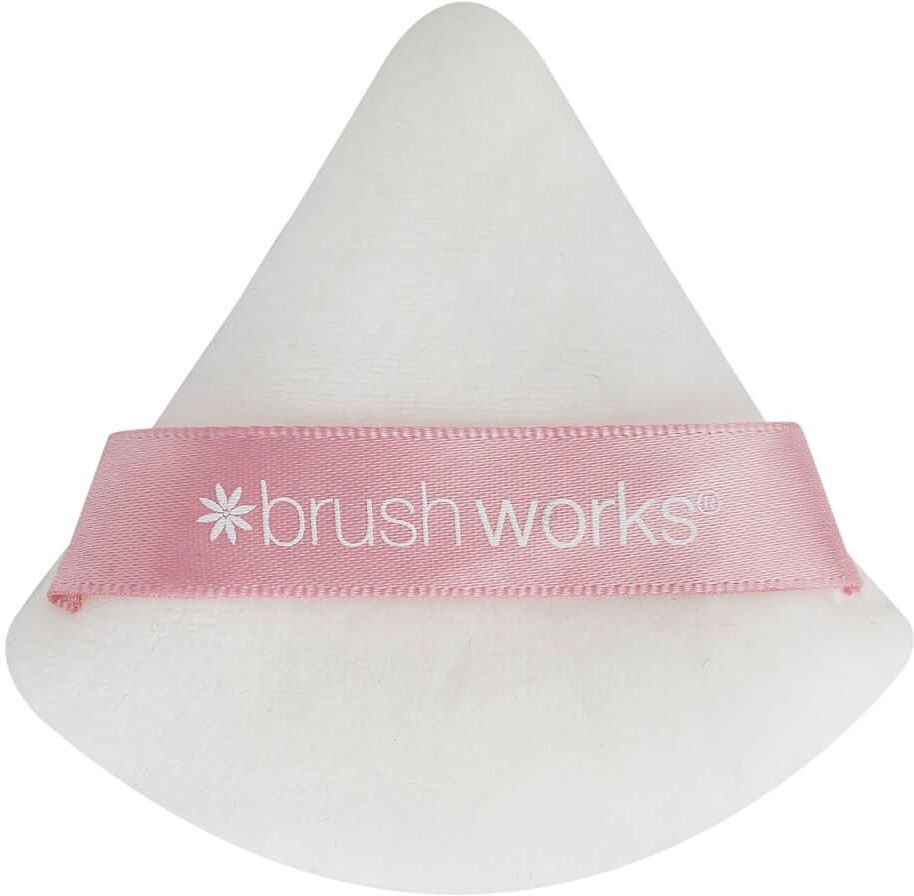 brushworks Triangle Powder Puff Duo - LOOKFANTASTIC