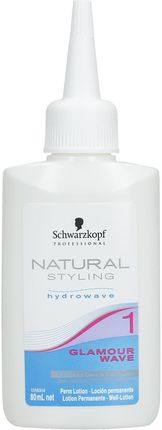 Schwarzkopf Professional Natural Styling Glamour Wave 1 Płyn Do Trwałej Ondulacji 80Ml  