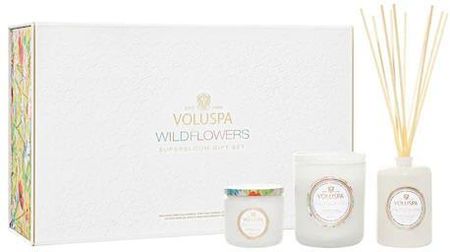 VOLUSPA - Maison Blanc Wildflowers Set - Zestaw Świec