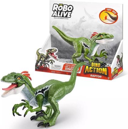 Zuru Robo Alive Raptor Dinozaur Jurassic World T-Rex
