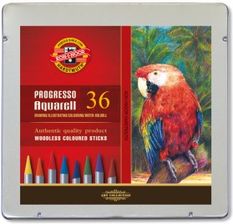 Zdjęcie KOH-I-NOOR KREDKI PROGRESSO AQUARELL zESTAW 36 KOL - Ozorków
