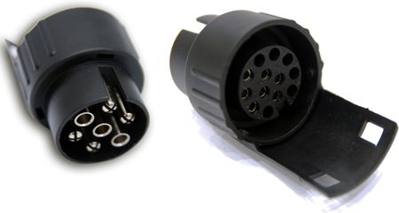Kamar Adapter Przejściówka Redukcja 7 13 Pin Gniazda Hak