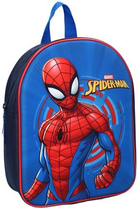 Plecak przedszkolny 3D SPIDERMAN 29x22x9cm VADOBAG 200-3706
