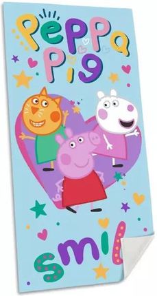 Kids Euroswan Ręcznik Plażowy Peppa Pig 70X140Cm Pp09059