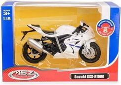 Zdjęcie Daffi Msz 1:18 Suzuki Gsx R1000 67703 White - Wadowice