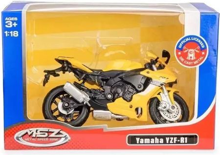 Daffi Msz 1:18 Yamaha Yzf R1 67705 Yellow