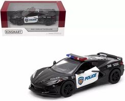 Kinsmart Corvette Policja 1:36