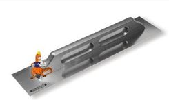 Zdjęcie Stalco Paca nierdzewna Gładka 580x130mm S-39140 73508 - Górzno