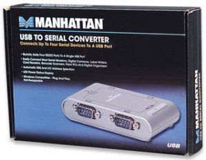 MANHATTAN Adapter USB serial port 4x (151047)