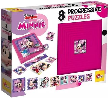 Lisciani Puzzle Progresywne Minnie 25El.