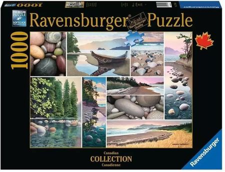 Ravensburger Puzzle 1000El. Spokój Zachodniego Wybrzeża