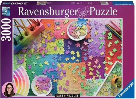 Ravensburger Puzzle 3000El. Na Puzzlach Karen'S Puzzles