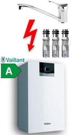 Vaillant Bojler Niskociśnieniowy 5L 230W 2kW + Bateria Kuchenna Bezciśnieniowa Trójdrożna VEN575U+ATC12296