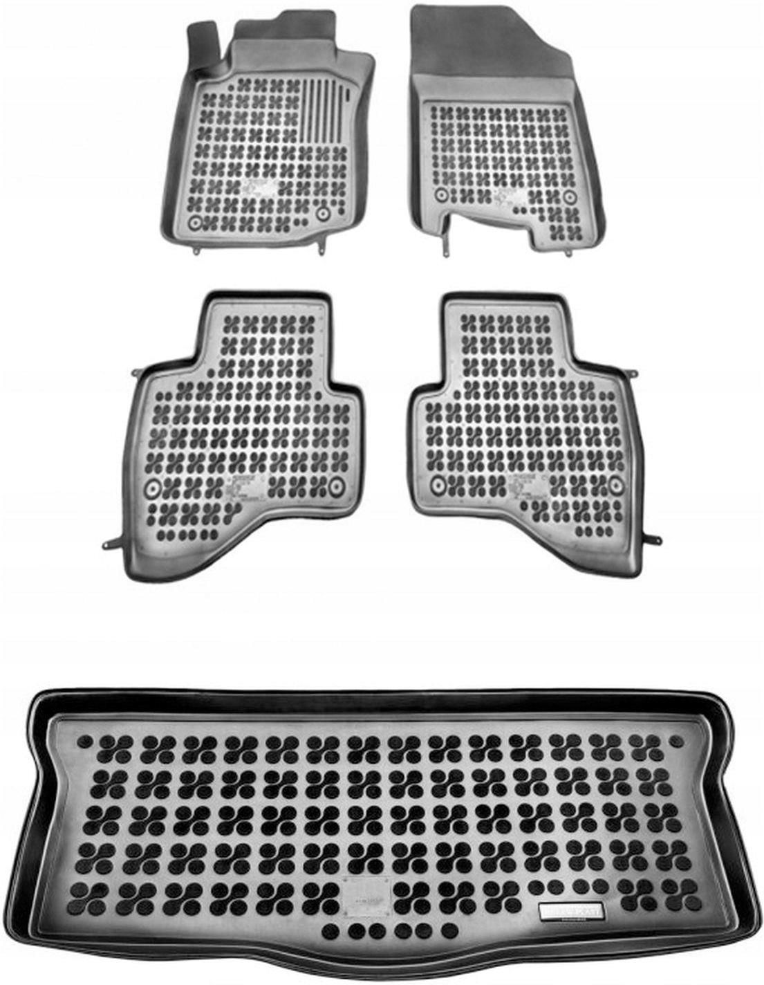 Tapis De Sol Caoutchouc Rezaw-Plast Pour Toyota Aygo I (2005-2014) - Neuf