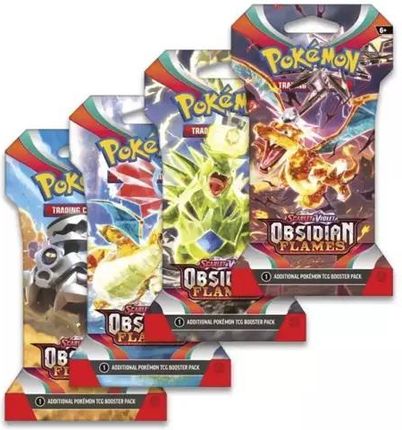 Pokemon TCG Obsidian Flames Sleeved Booster