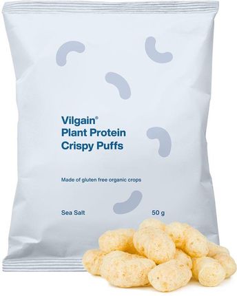 Vilgain Plant Protein Crispy Puffs Bio Sól Morska 50g