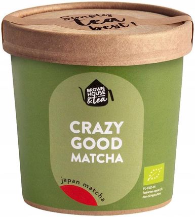 Brown House & Tea Zielona Herbata Crazy Good Matcha Japońska Premium 40g