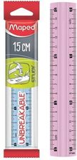 Zdjęcie Linijka Study Niełamliwa 15Cm Mix 2 Kolorów Maped - Opalenica