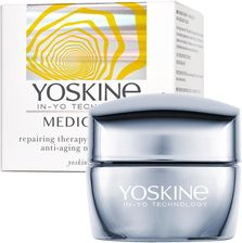 Yoskine Medical C. Terapia Naprawcza z Witaminą C 10% Przeciwzmarszczkowy krem do twarzy na noc 50ml