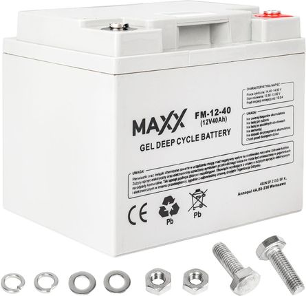 Tooles Akumulator Żelowy Deep Cycle Maxx 40Ah 12V Pl
