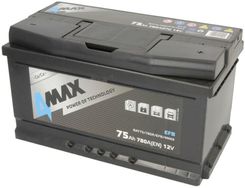 4Max Akumulator Osobowy Bat75 780R Efb