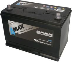 Zdjęcie 4Max Akumulator Osobowy Bat90 850R Efb Jap - Kargowa