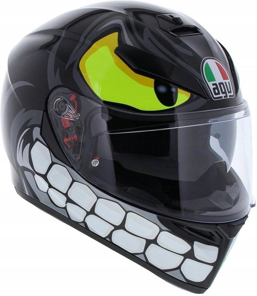 Kask motocyklowy Agv K3 Sv Angry Max Vision Pinlock - Opinie
