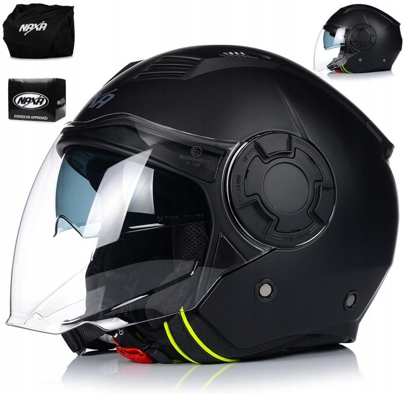 Kask Motocyklowy Naxa Otwarty S23X Lekki Blenda - Opinie I Ceny Na Ceneo.pl