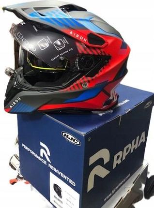 Airoh Enduro Commander Boost Red Blue