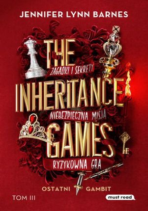 Ostatni gambit , The Inheritance Games Tom 3 mobi,epub Barnes Jennifer Lynn