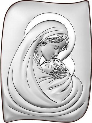 Srebrny Obrazek Matka Boża Ślub I Chrzest