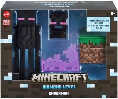 Mattel Minecraft Diamentowy poziom Enderman HLN40