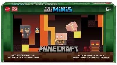 Mattel Minecraft Ognista bitwa w Netherze HKR59