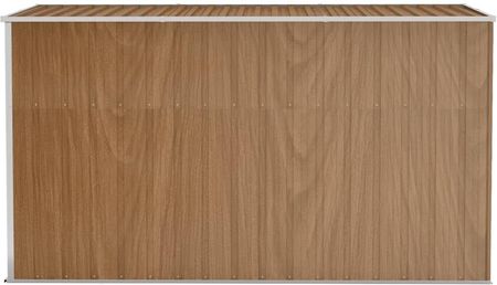 Vidaxl Szopa Ogrodowa Mocowana Do Ściany Brązowa 118X288X178cm 316228 - zdjęcie 4