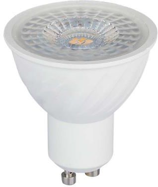 Żarówka LED GU10 6W biała ciepła 3000K 445lm 110° - VT-247