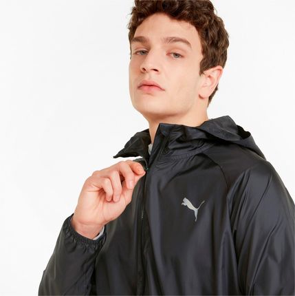 Kurtka z kapturem męska Puma FAVORITE WOVEN czarna 52168401 - zdjęcie 2