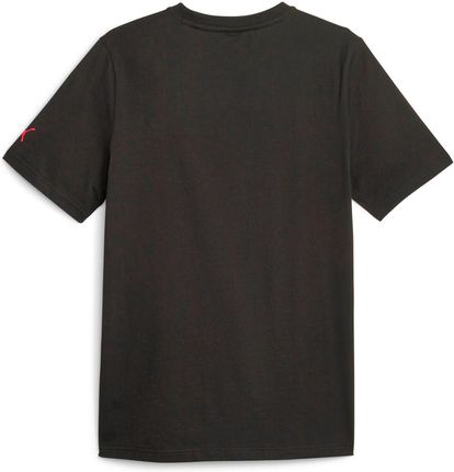 Koszulka męska Puma FERRARI RACE TONAL BIG SHIELD czarna 62095101 - zdjęcie 2