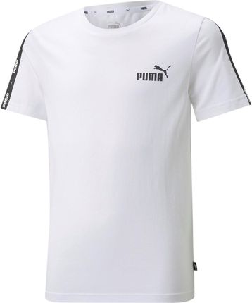 Koszulka chłopięca Puma ESS TAPE biała 84730002