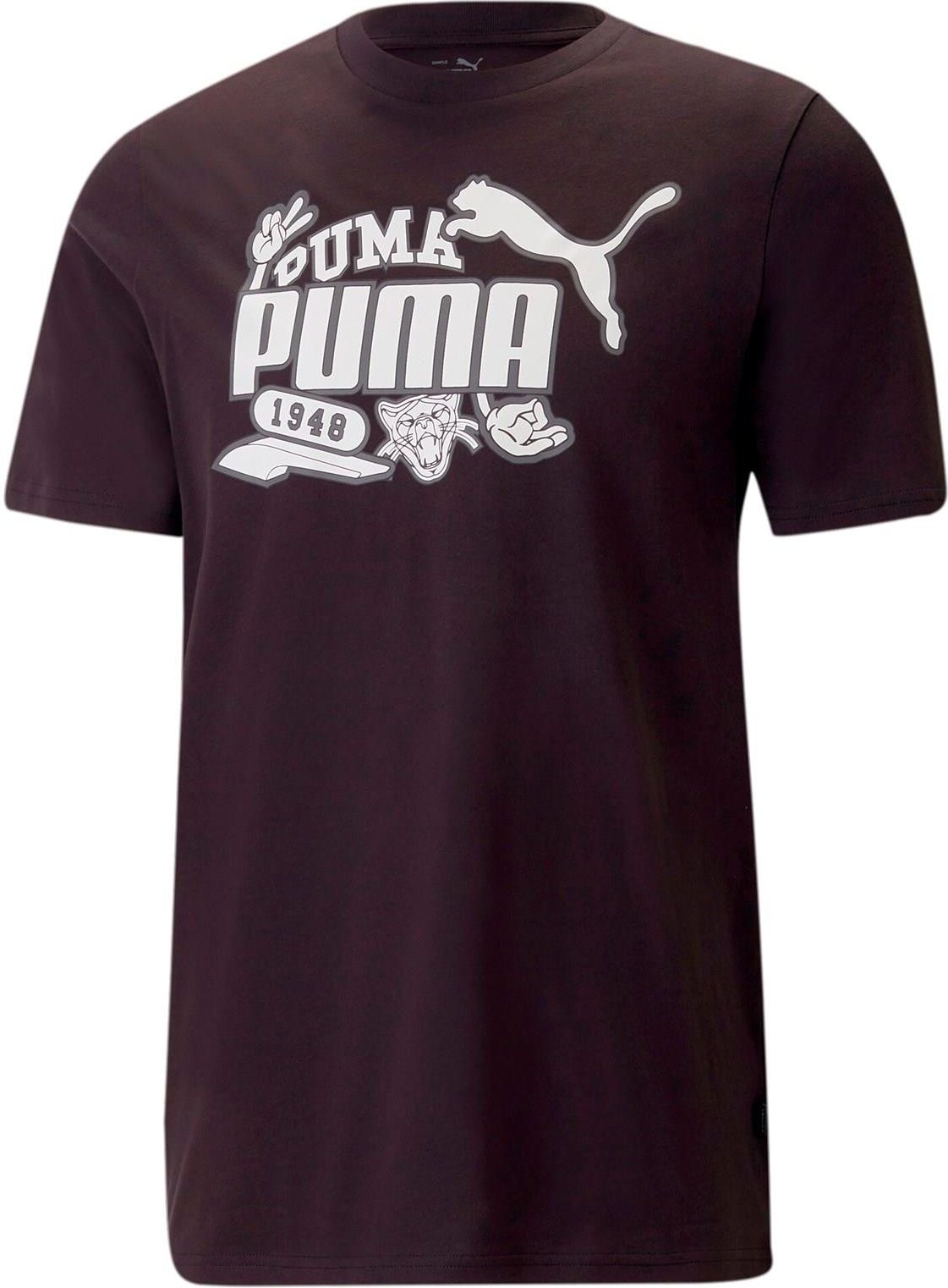 【pellsiana】logo original T-shirt T-shirt Puma X One Piece Graphic - biały (puma white)