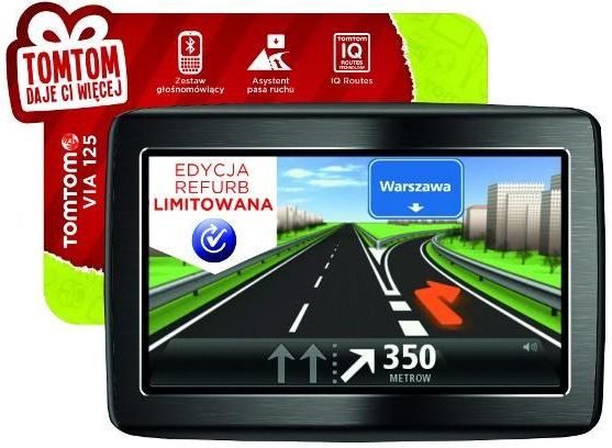Nawigacja samochodowa TOMTOM Via 120 EU + 2 lata aktualizacji (1EV4.002 ...