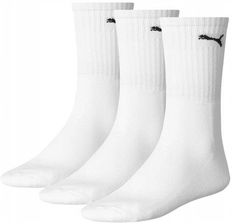 Zdjęcie Skarpety Puma Sport Crew Lightweight 3 Pary białe 907940 02 - Kłecko