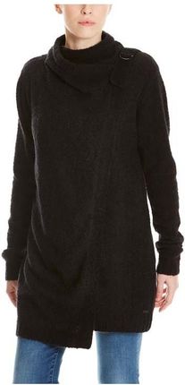 sweter BENCH - Asymmetric Cardigan Black Beauty (BK11179) rozmiar: S