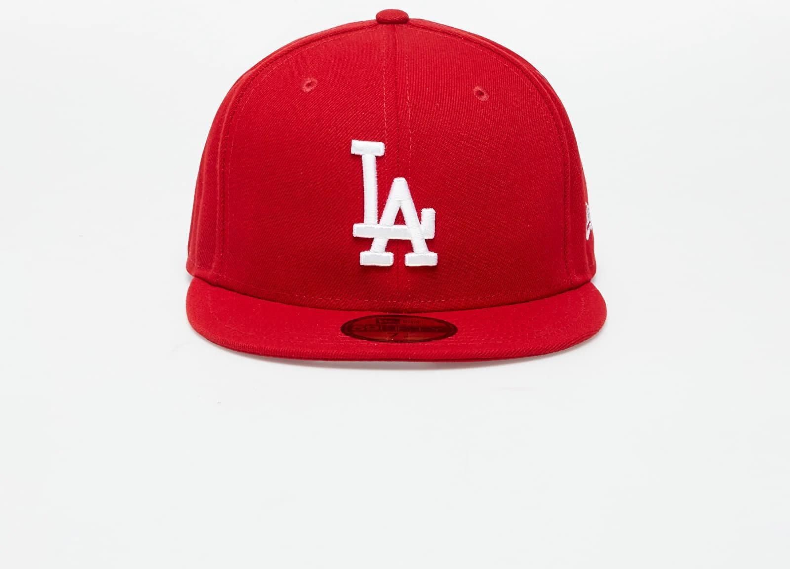 Caps New Era 59Fifty Mlb Basic Losdod Scarlet/ White