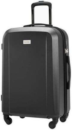 Średnia walizka PUCCINI MANCHESTER ABS022B 1 Czarna