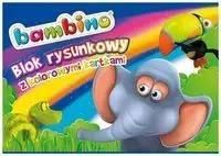 St. Majewski Blok Rysunkowy Z Kolowymi Kartkami A4 16 Kartek Bambino