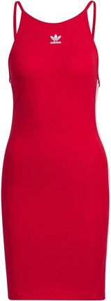 Sukienka damska adidas ADICOLOR CLASSICS TIGHT czerwona IB7402